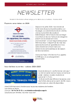 Newsletter OCTOBRE 2025 Newsletter OCTOBRE 2025