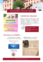 Newsletter FEVRIER 2026